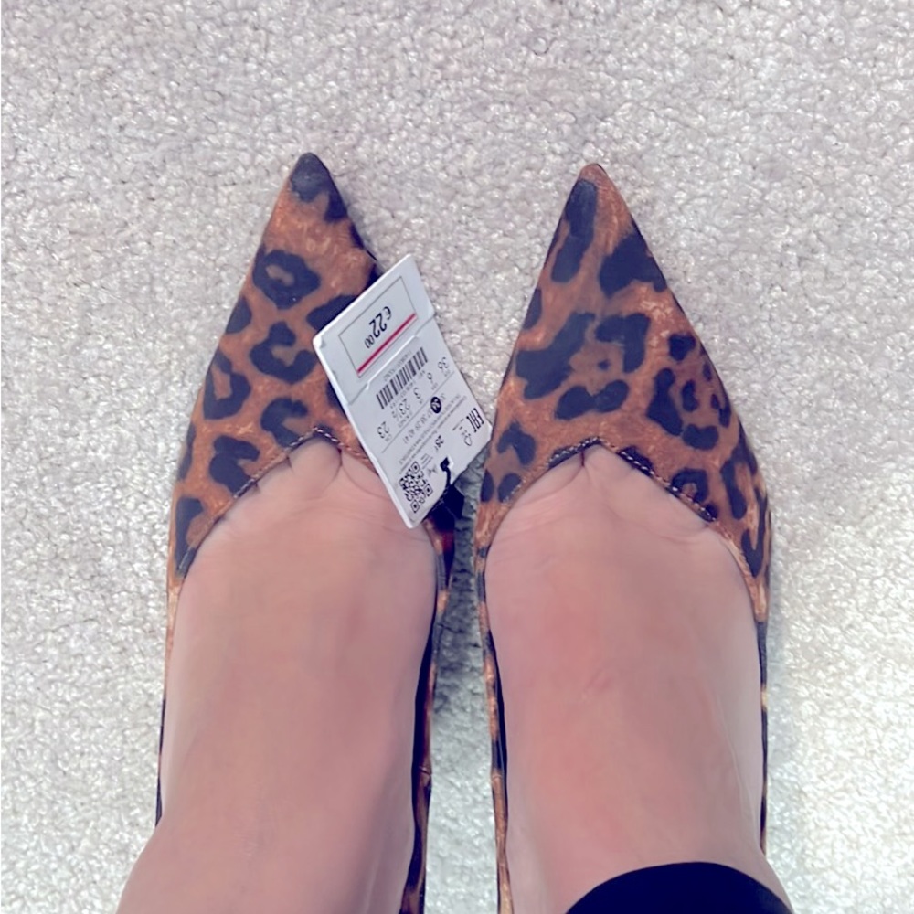 Leopard heels